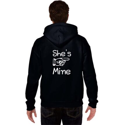 He's Mine She's Mine Couple Sweatshirts - Image 2