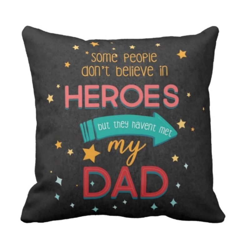 Hero Dad Cushion Cover