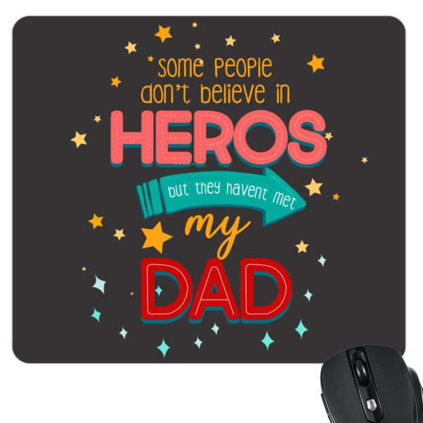 Hero Dad Mousepad