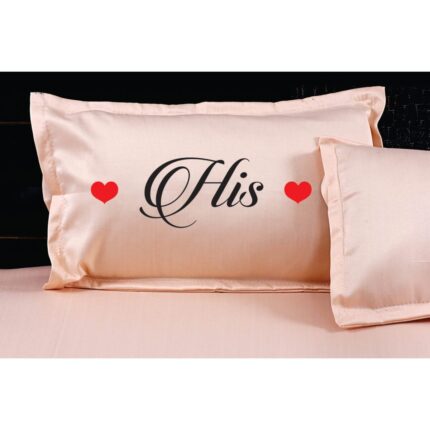 His and Hers Bedsheet with Pillows Cases - Image 16