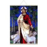 Holy Lord Jesus Canvas Scroll