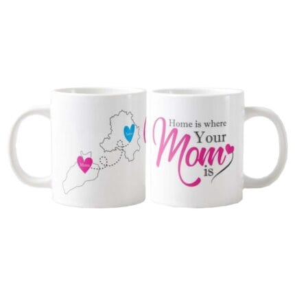 Customized Home Is Where Mom Is Mug - Image 2