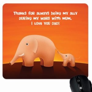 I Love You Dad Mouse Pad