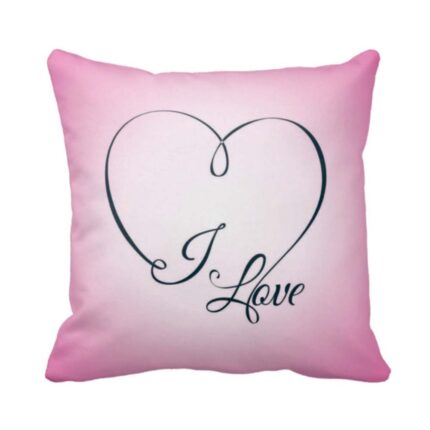 I Love You Couple Cushion Covers - Set of 2 - Image 2