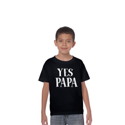 Johnny Johnny Yes Papa Dad and Son Family T-shirt - Image 5