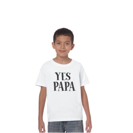 Johnny Johnny Yes Papa Dad and Son Family T-shirt - Image 9
