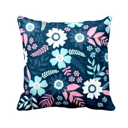 Captivating Marvelous Floral Flowers Printed Cushion Covers Set of 2 - Image 2