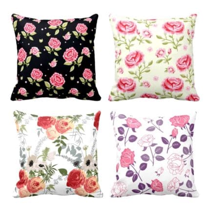 Ravishing Admirable Floral Cushion Covers Set of 4 - Image 21