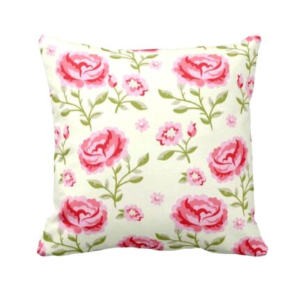 Nice Mesmeric Floral Flowers Printed Cushion Covers Set of 2 - Image 3