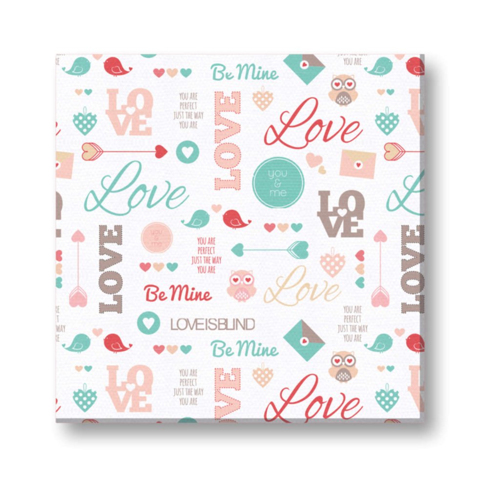 Love Be Mine Painting Canvas Frame