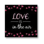 Love is in The Air Painting Canvas Frame