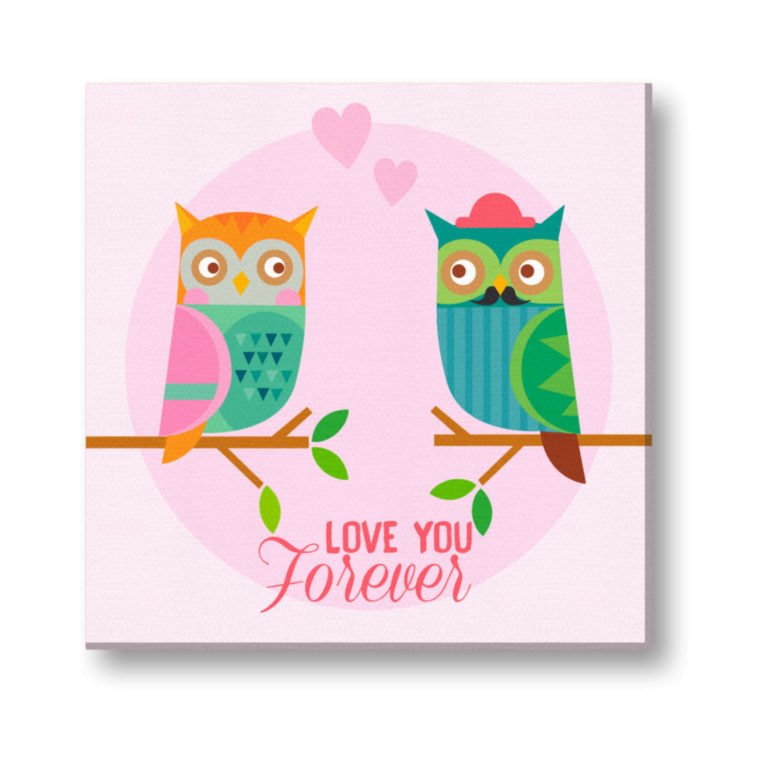 Love You Forever Painting Canvas Frame