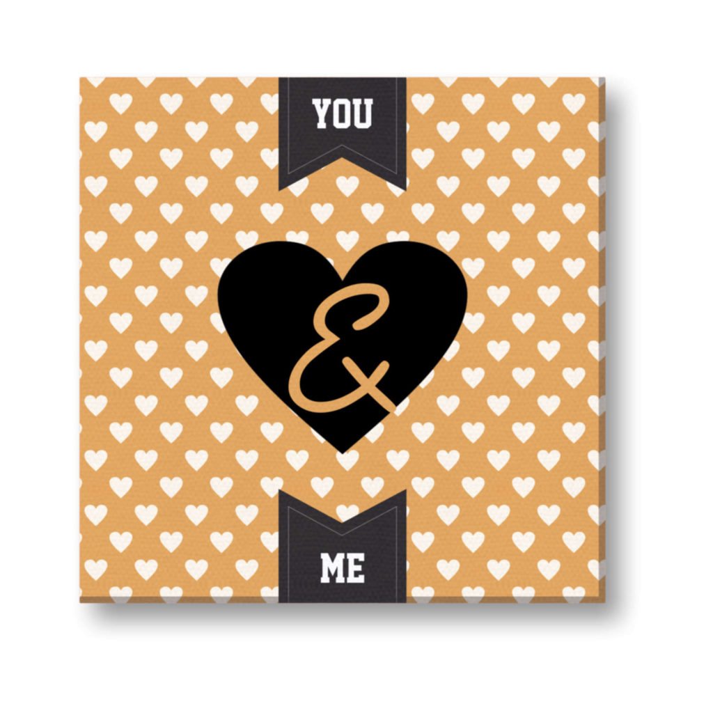 Your and Me Painting Canvas Frame