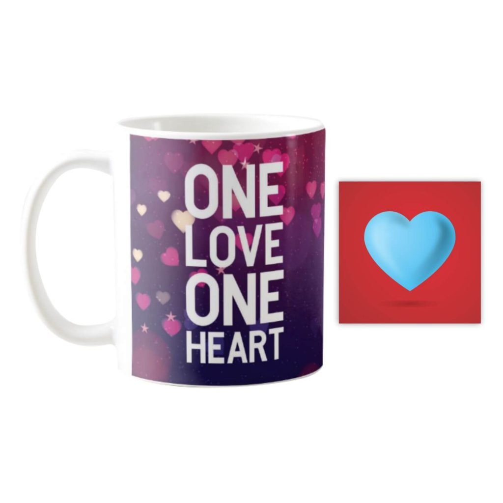 One Love One Heart Coffee Mug