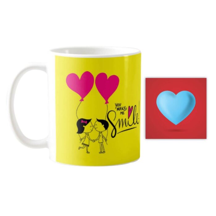 You Make Me Smile Coffee Mug