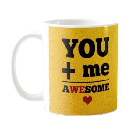 You Me Awesome Coffee Mug - Image 2