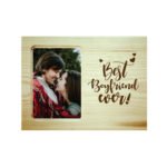 Best Boyfriend Ever Engraved Photo Frame