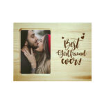 Best Girlfriend Ever Engraved Photo Frame