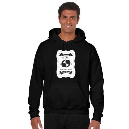 Naughty Karma is Like 69 Sweatshirt - Image 2
