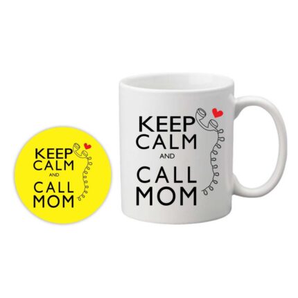 Keep Calm and Call Mom Mug
