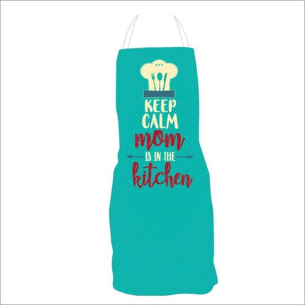 Keep Calm Mom in The Kitchen Apron - Image 2