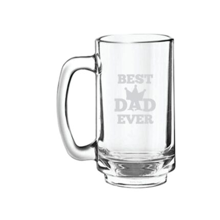 King Best Dad Ever Beer Mug - Image 5