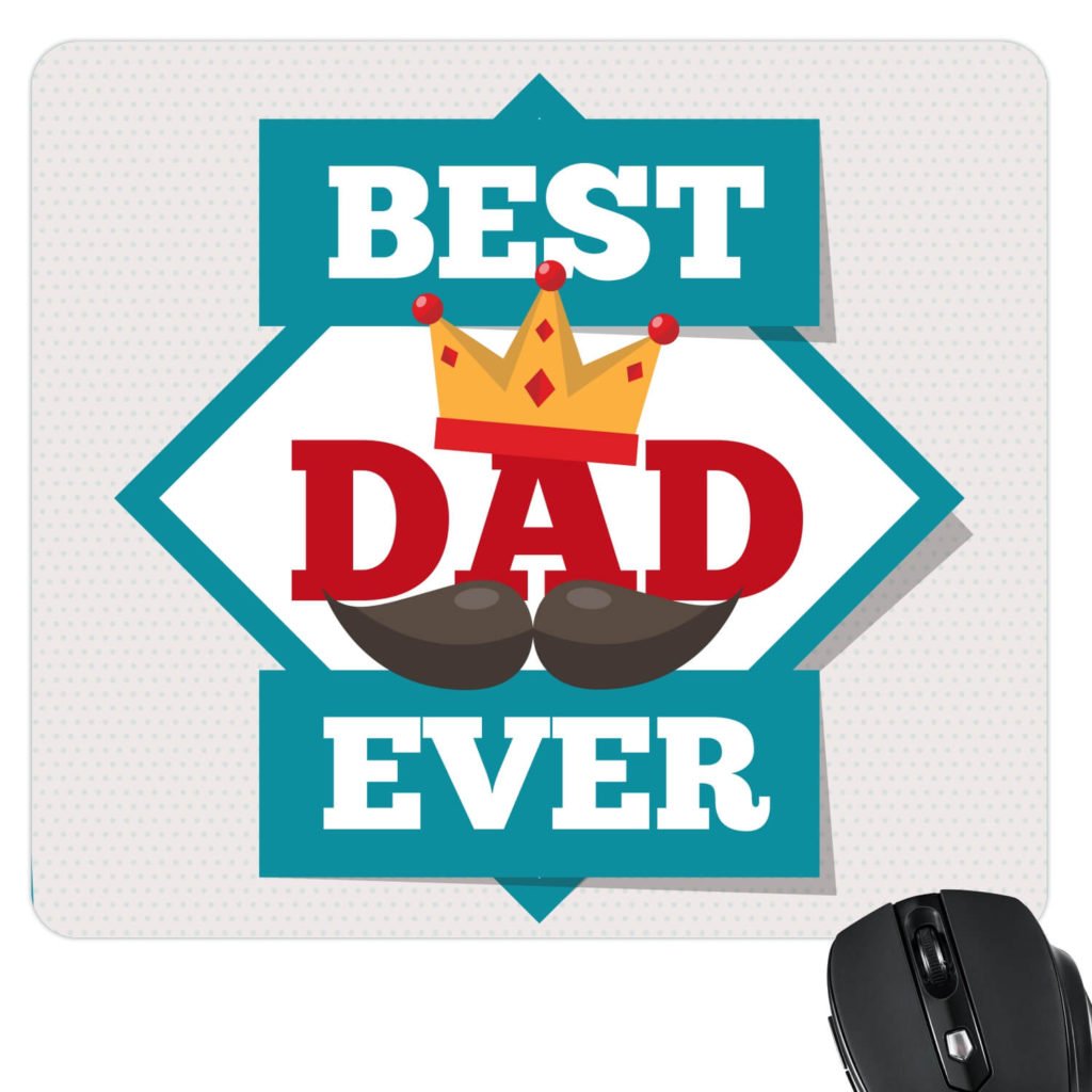 King Best Dad Maousepad