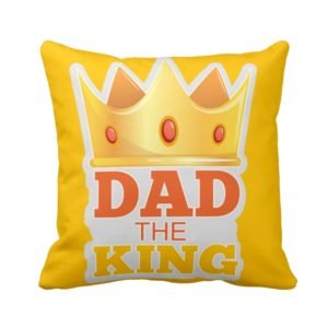 King Dad Cushion Cover
