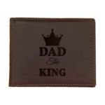 King Dad Men's Leather Wallet