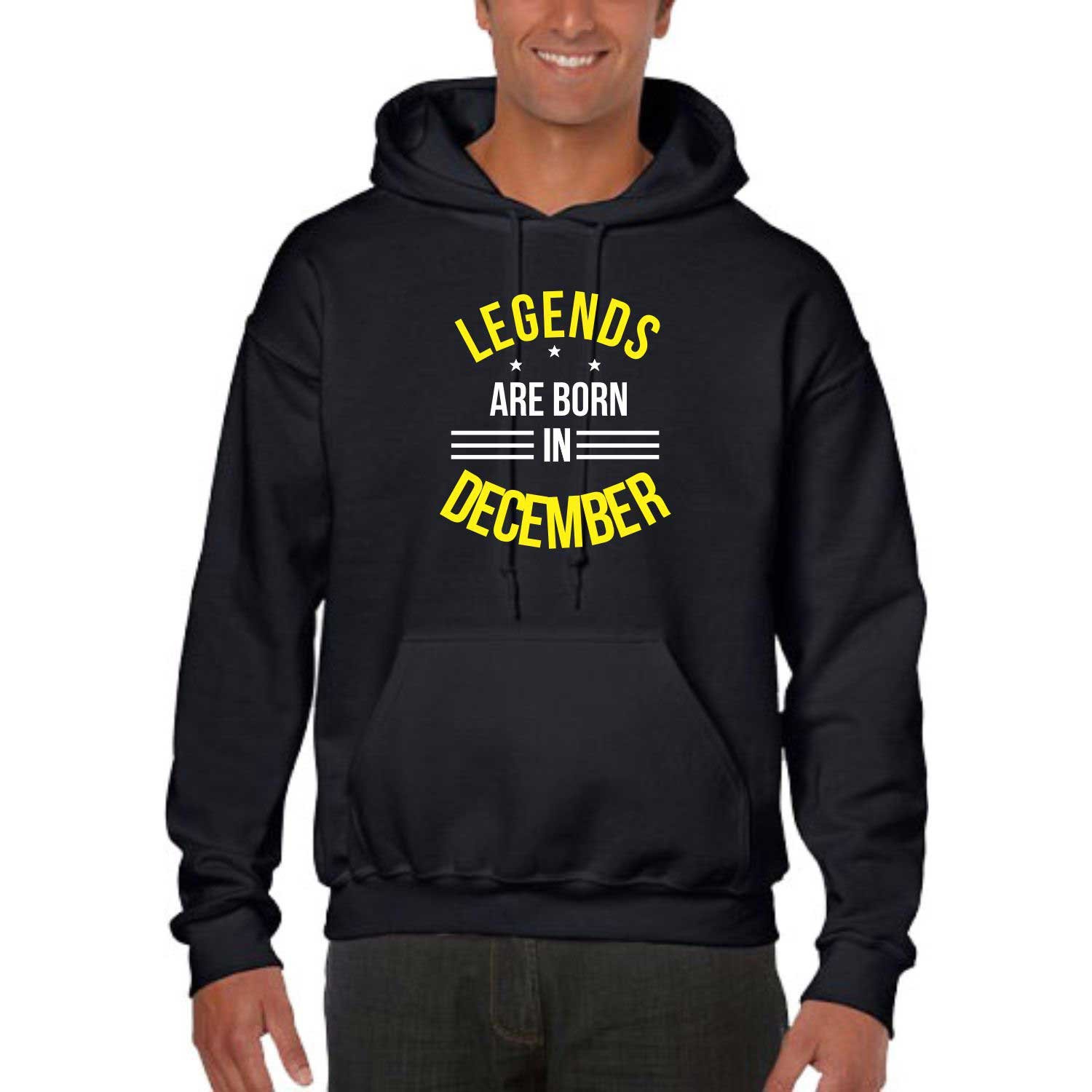 Legends are born cheap in december sweatshirt