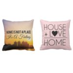 Love and Good Vibes Home Cushion Cover