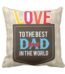 Love to the Best Dad in the World Cushion Cover