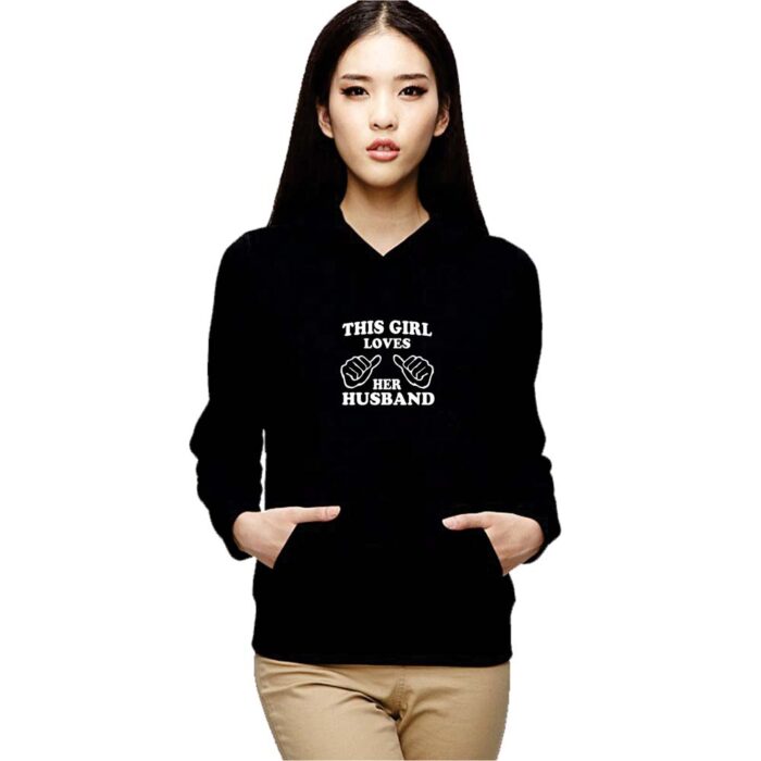 This Girl Loves her Husband Sweatshirt