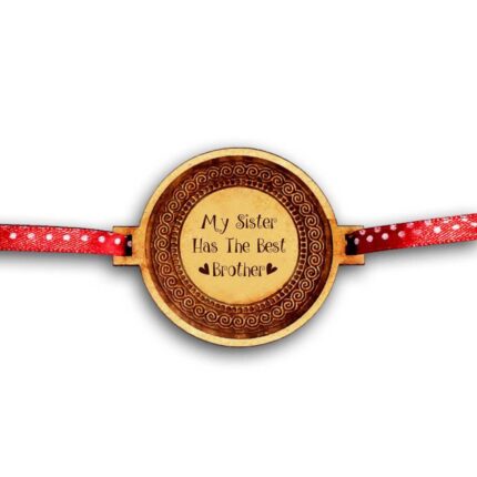 Engraved My Sister Has The Best Brother Rakhi - Image 2