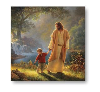 Jesus Is The Only Way Canvas Wall Painting Frame