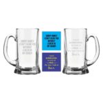 Engraved Mesmerizing Beer Mug