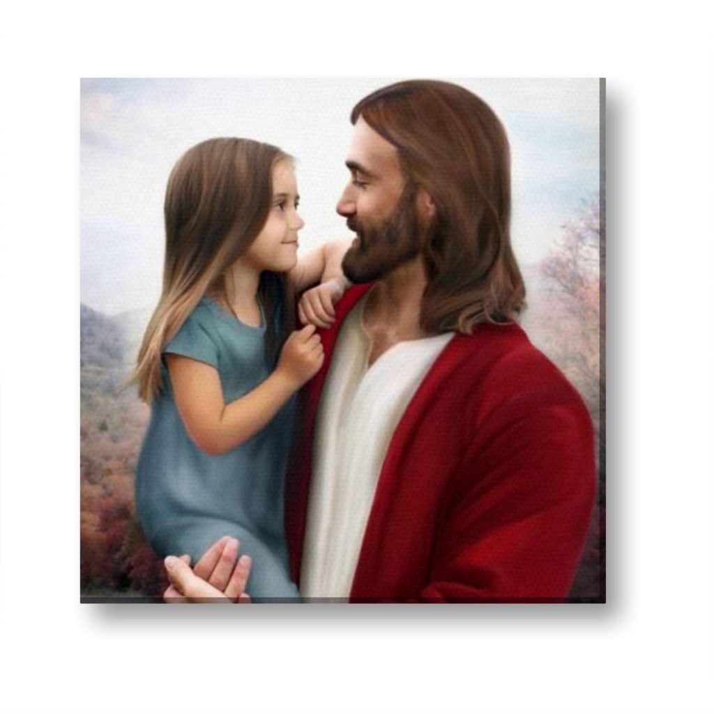 Messiah Lord Jesus Canvas Wall Painting Frame
