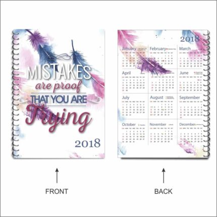 Mistakes Proof you are Trying Motivational Notepad DiaryMistakes Proof you are Trying Motivational Notepad Diary