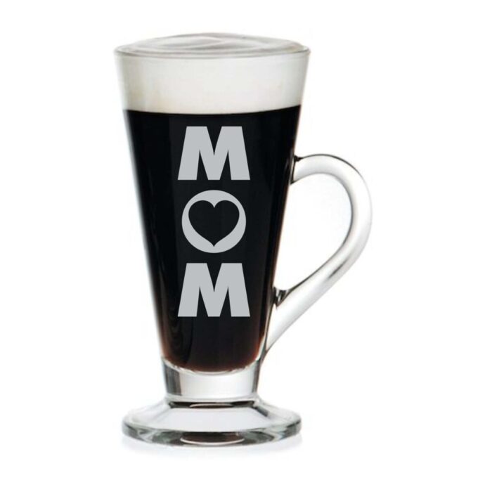 Mom Engraved Tea Mug