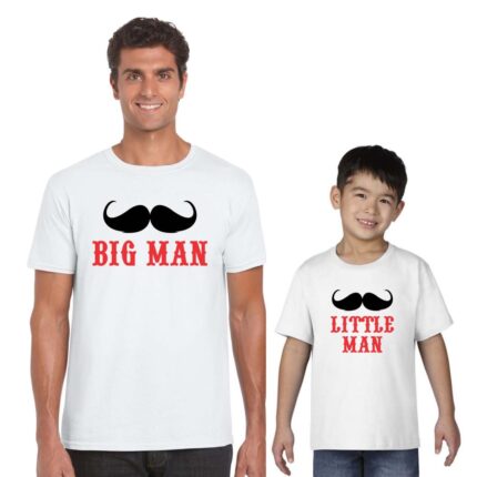 Big Man Little Man Dad and Son T-shirts