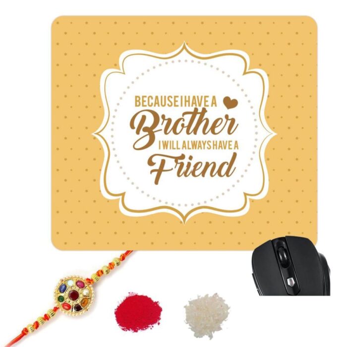 My Brother My Friend Brother Mousepad