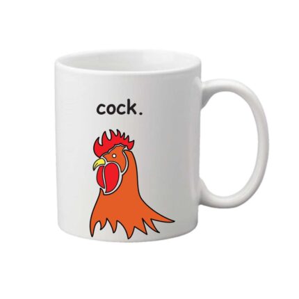 Naughty Pussy Cock Couple Mugs - Image 3