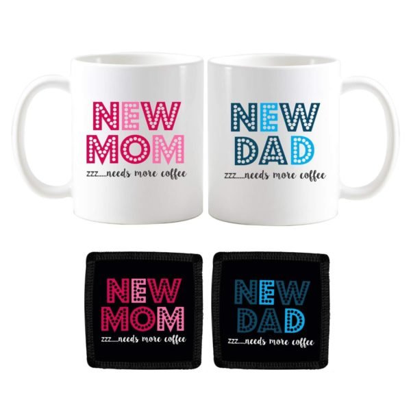 New Mom Dad Need More Couple Coffee Mug