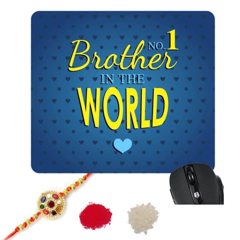 No 1 Brother In The World Mousepad