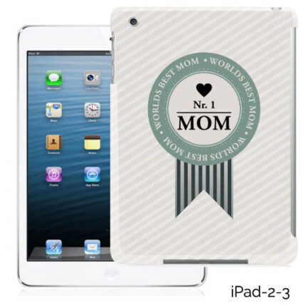 Personalized No 1 Mom Badge Tablet Case