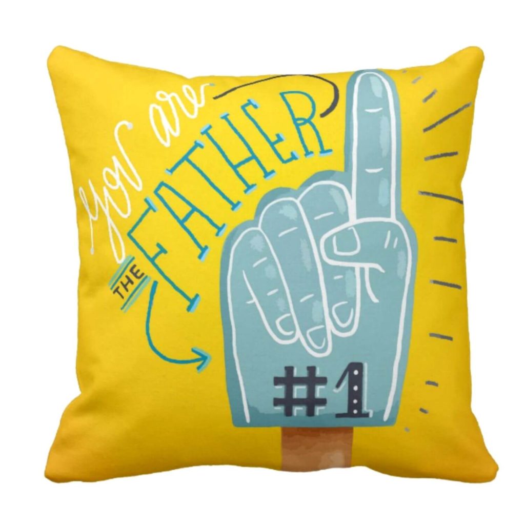 No. 1 Father Cushion Cover