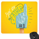 No. 1 Father Mousepad
