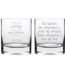 Old Whisky Young Women Engraved Whiskey Glasses - Set of 2