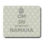 Om Sri Ganeshaya Namaha Mouse Pad