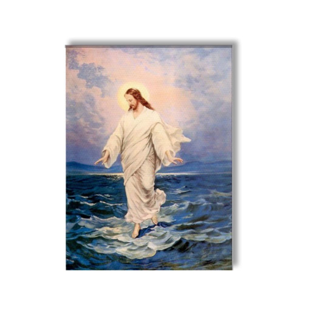 Jesus Walking On Water Wall Paintings Frame